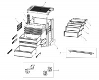 Expert E011208 Type 1 Roller Cabinet Spare Parts